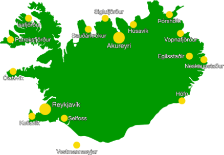 Höldur - Bílaleiga Akureyrar um land allt