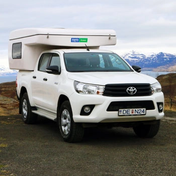 4x4 Camper for rent in Iceland