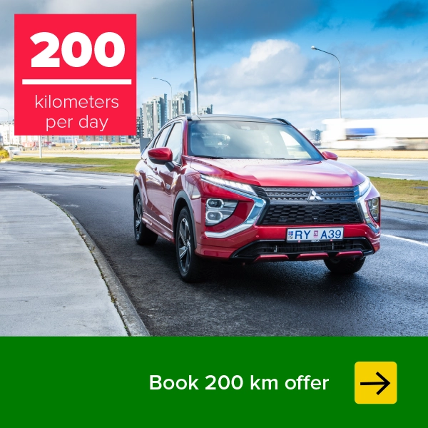 rent a car offer with 200 km included