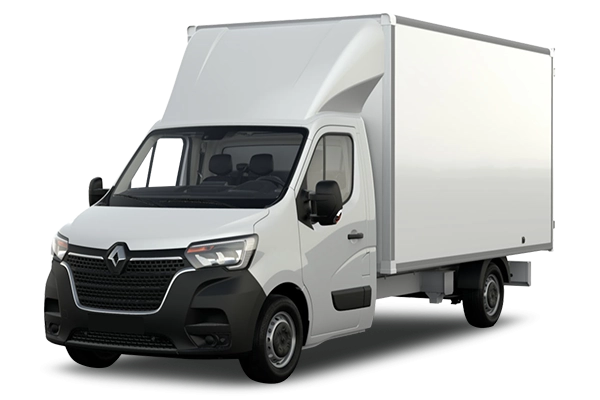 Renault Master kassabíll með vörulyftu til leigu