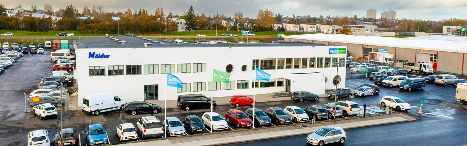 Europcar car rental station Skutuvogur4 in Reykjavik