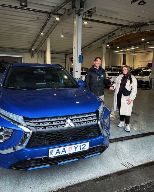 Aðalheiður Þorvaldsdóttir vann afnot af Mitsubishi Eclipse Cross PHEV í 50 vikur.