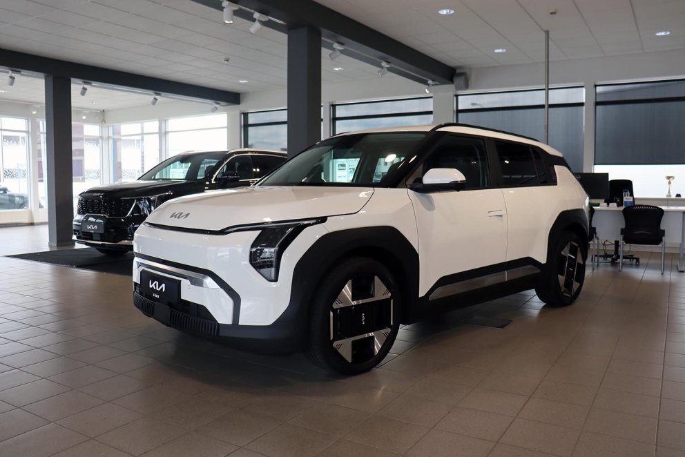 KIA EV3 er með rúmlega 600 kílómetra drægni.