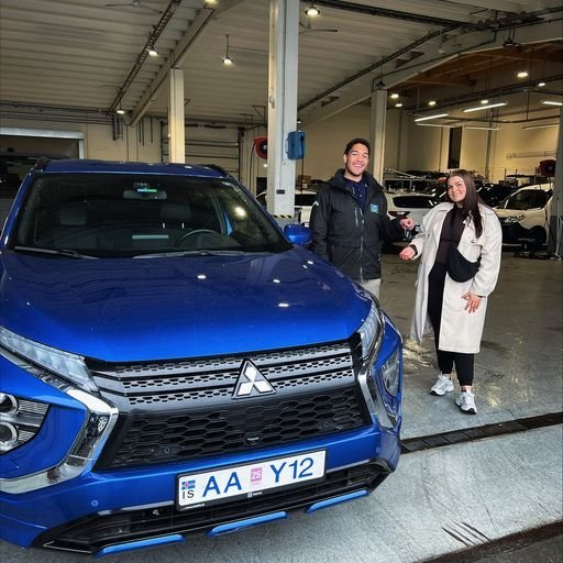 Aðalheiður Þorvaldsdóttir vann afnot af Mitsubishi Eclipse Cross PHEV í 50 vikur.